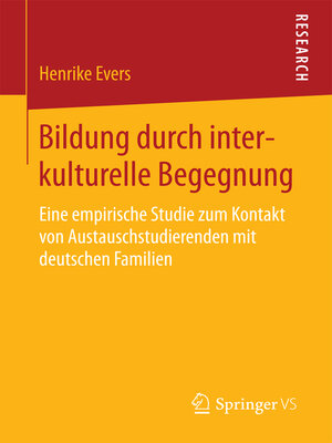 cover image of Bildung durch interkulturelle Begegnung